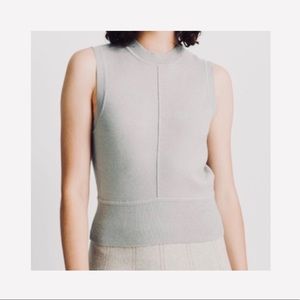 CLUB MONACO Sleeveless Mockneck